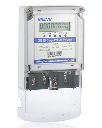DDS238 single phase two wire RS485 type (Single Phase Two Wire RS485 Type Watt-hour Meter, Single Phase Two Wire RS485 Type KWH Meter, Single Phase Two Wire RS485 Type Energy Meter)