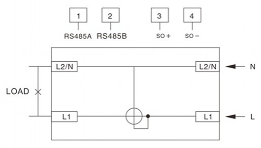DDS238-4 ZNS single phase din rail type multi-function watt hour meter (D1403)