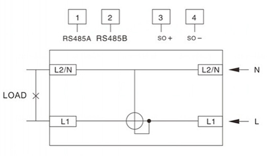 DDS238-4 ZN single phase din rail type multi-function watt hour meter (D1404)