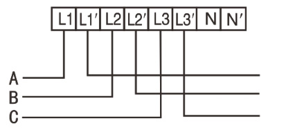 DT(S)S238-4 ZN/S three phase din rail type multi-function watt hour meter(D3402)