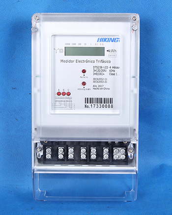 DTS238 three phase static watt hour meter(E3401A/E3401L)